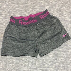 Girls Gray Reebok Shorts